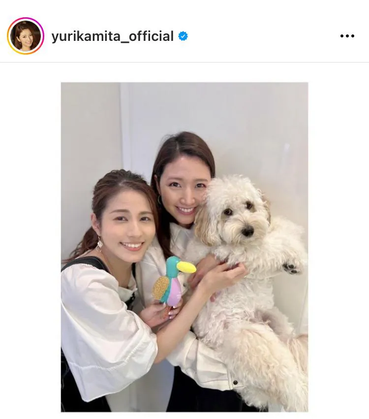 ※三田友梨佳アナ公式Instagram(yurikamita_official)より