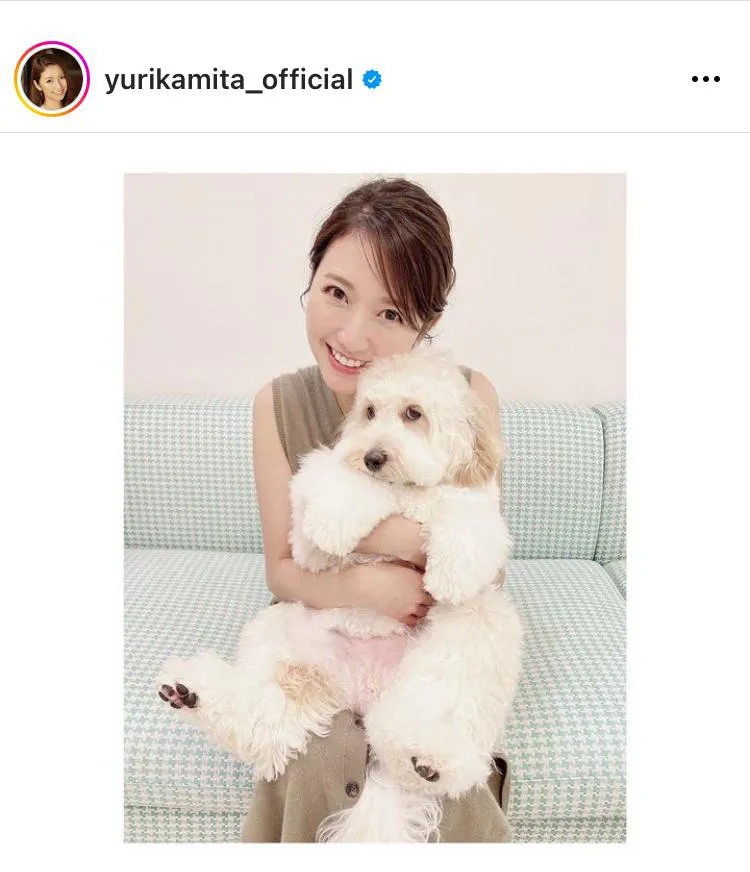 ※三田友梨佳アナ公式Instagram(yurikamita_official)より