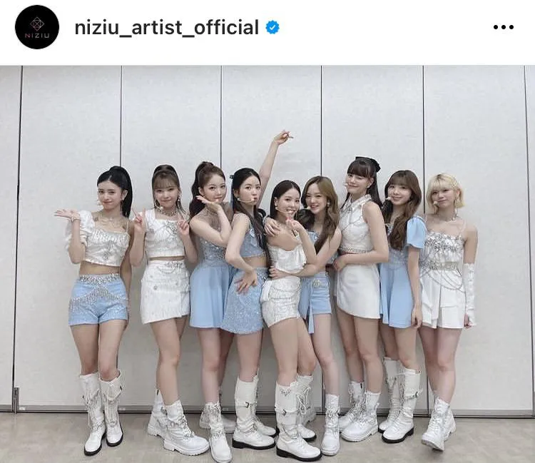    ※NiziU公式Instagram(niziu_artist_official)より