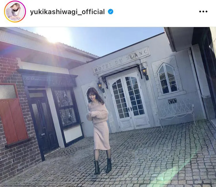 ※柏木由紀公式Instagram(yukikashiwagi_official)より