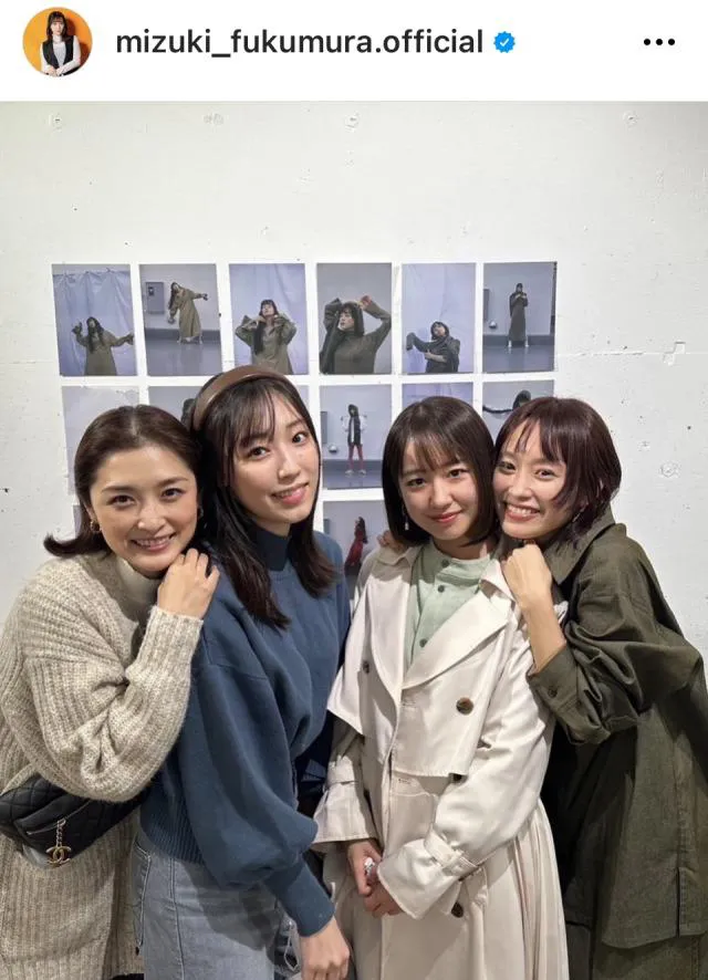 【写真】譜久村聖と野中美希、OGの石川梨華と高橋愛との4ショットも