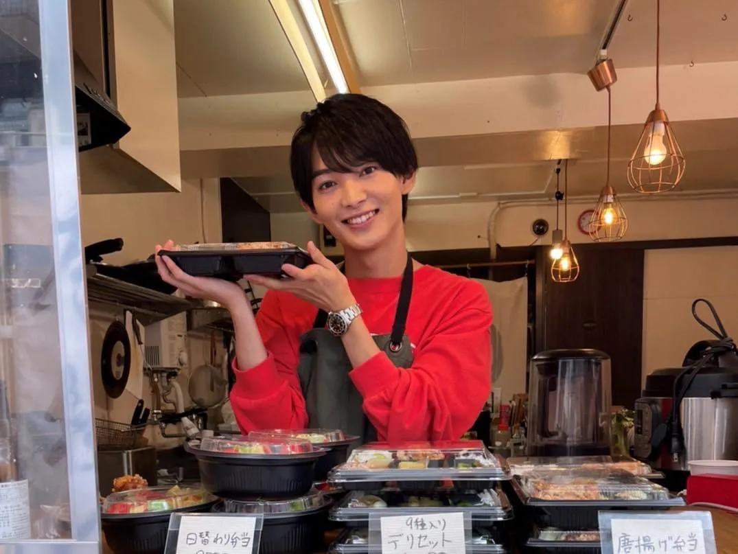 11月の「イケドラ」で“お弁当屋さん”を演じる少年忍者・内村颯太