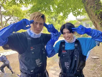 Sexy Zone松島聡、「池の水ぜんぶ抜く」で未調査地域に潜入 速水もこみちは“幻の城”でお宝探し