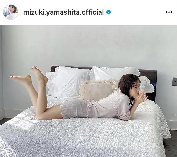 ※山下美月オフィシャルInstagram(mizuki.yamashita.official)より