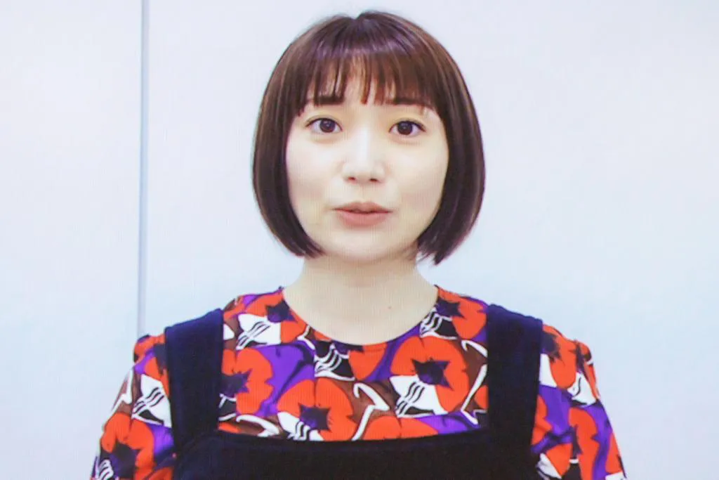 【写真】ビデオメッセージで登場した大島優子「(のんと門脇の)頑張りを見ていました」