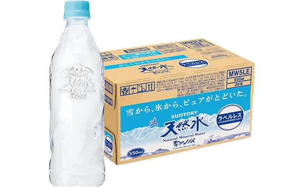 Amazonタイムセール】サントリーの天然水や炭酸水が最大40％OFF。エコでゴミ捨ての分別が楽なラベルレス商品のお得なセールを開催中 |  WEBザテレビジョン