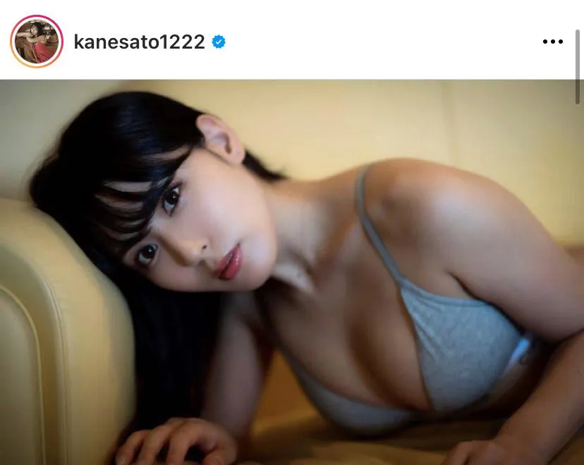 ※金子智美オフィシャルInstagram(kanesato1222)より