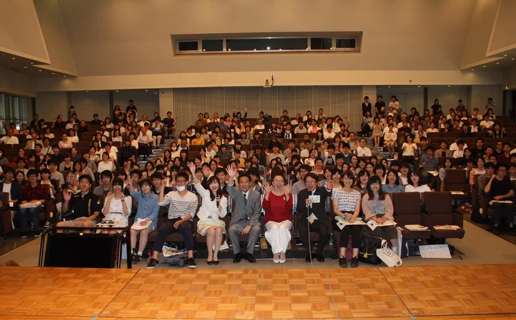 茨城・筑波大学で「ひよっこ」のキャンパストークショーが行われた