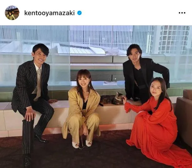 ※画像は山崎賢人オフィシャルInstagram(kentooyamazaki)より