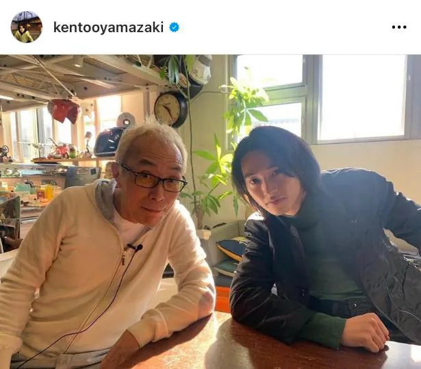 ※画像は山崎賢人オフィシャルInstagram(kentooyamazaki)より