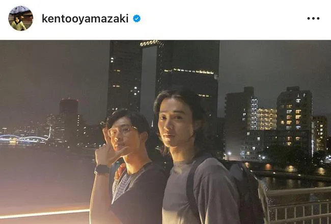 ※画像は山崎賢人オフィシャルInstagram(kentooyamazaki)より