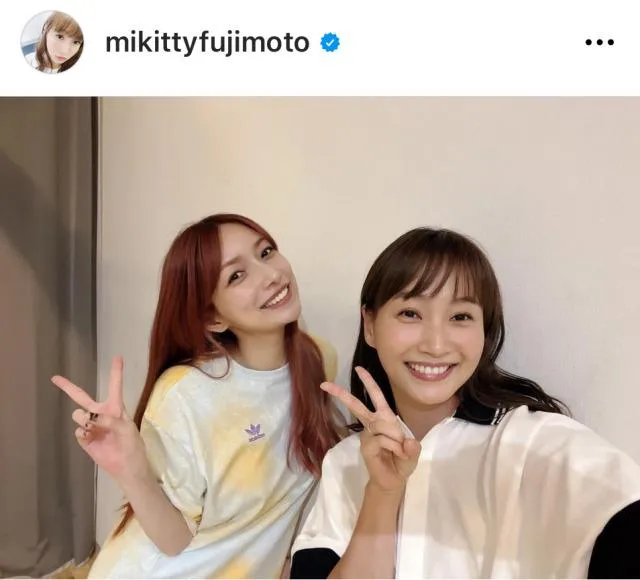 ※画像は藤本美貴Instagram (mikittyfujimoto)より