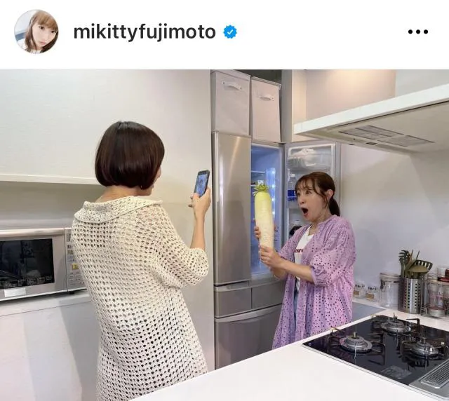 ※画像は藤本美貴Instagram (mikittyfujimoto)より