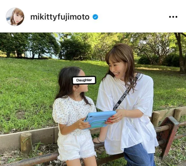 ※画像は藤本美貴Instagram (mikittyfujimoto)より