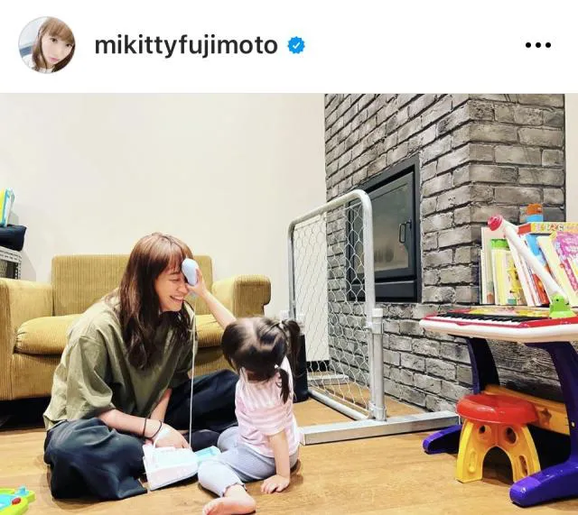 ※画像は藤本美貴Instagram (mikittyfujimoto)より