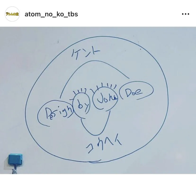 ※画像は「アトムの童」オフィシャルInstagram(atom_no_ko_tbs)より