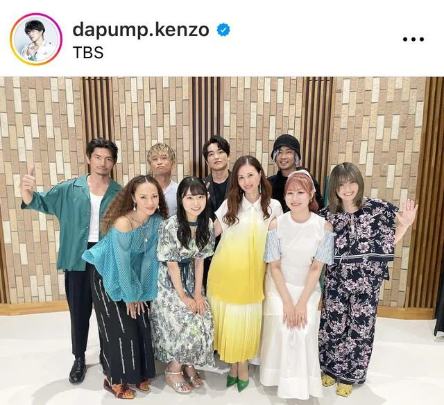 ※画像はDA PUMP・KENZO Instagram(dapump.kenzo)より