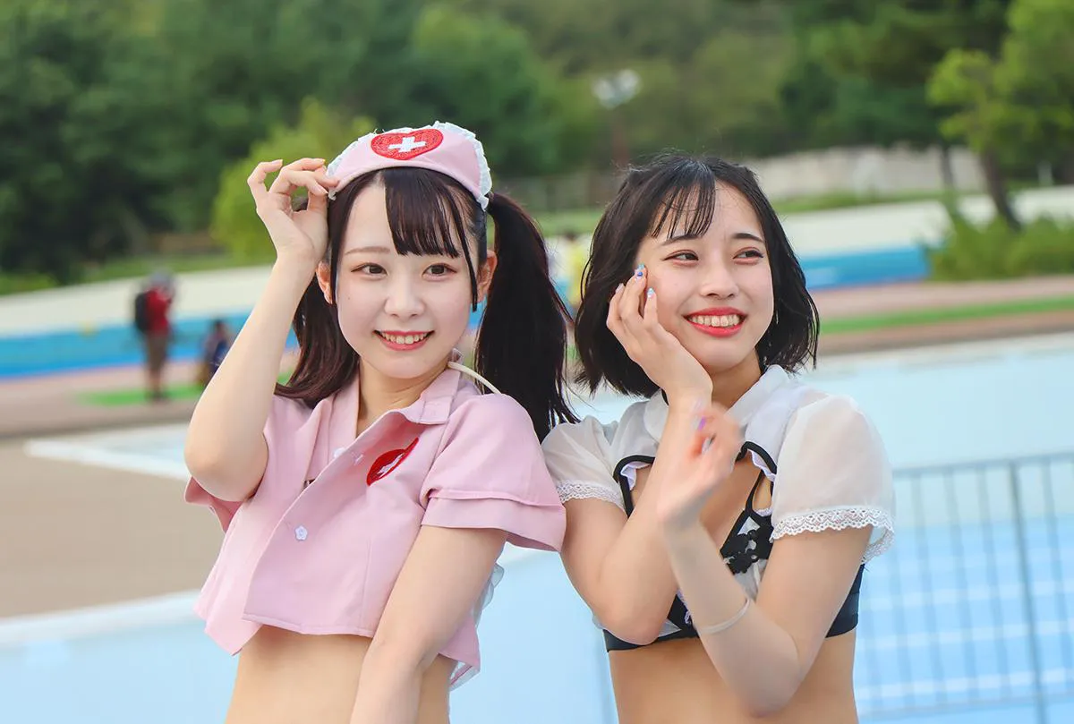 蒼井花＆水上さきな