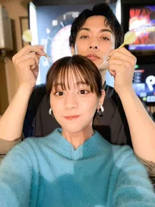 久保田悠来、貴島明日香との“おふざけ自撮りショット”を公開「どうですか?」<私たち結婚しました 4>