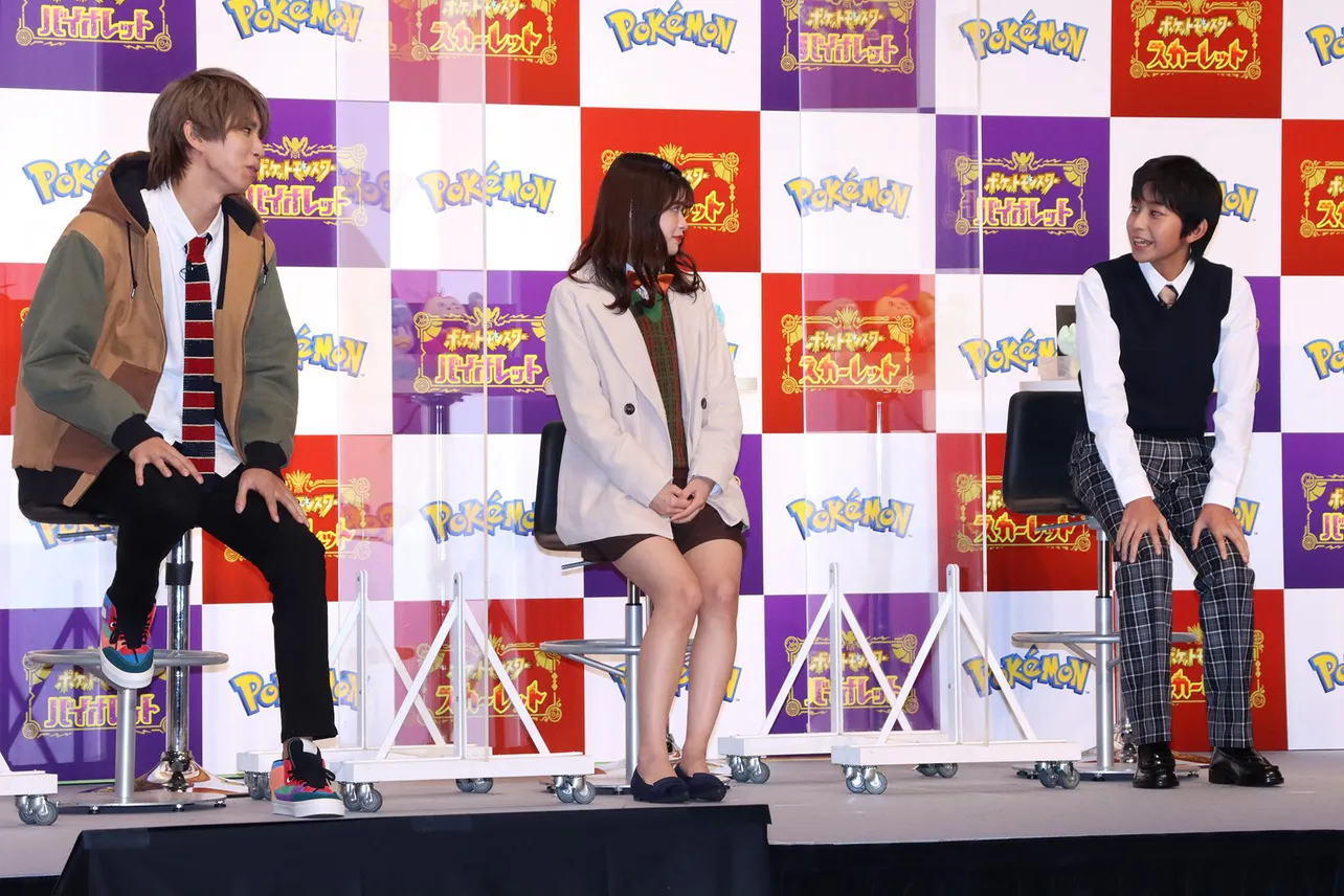 「ポケットモンスター スカーレット・バイオレット」発売記念イベントより