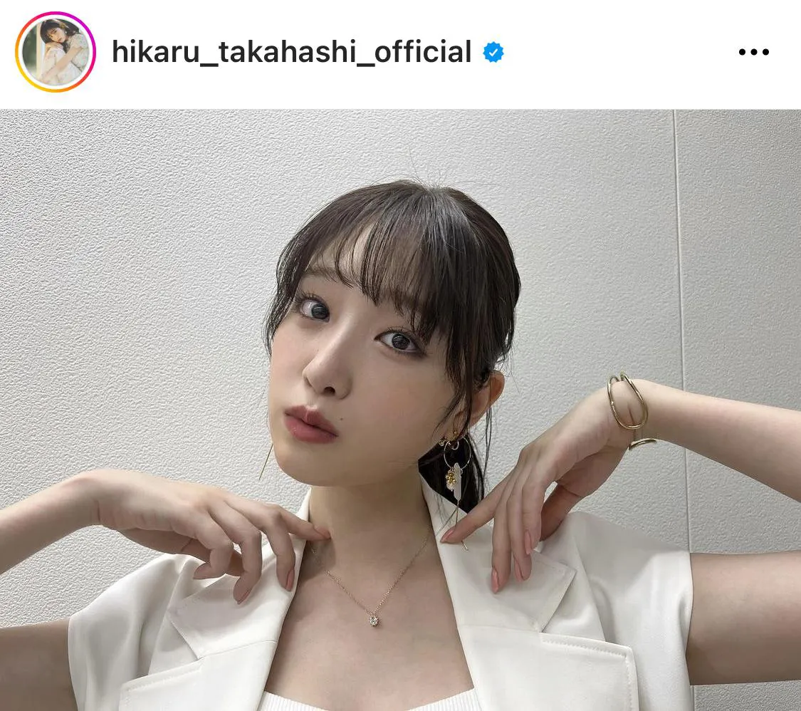 ※高橋ひかる公式Instagram(hikaru_takahashi_official)より