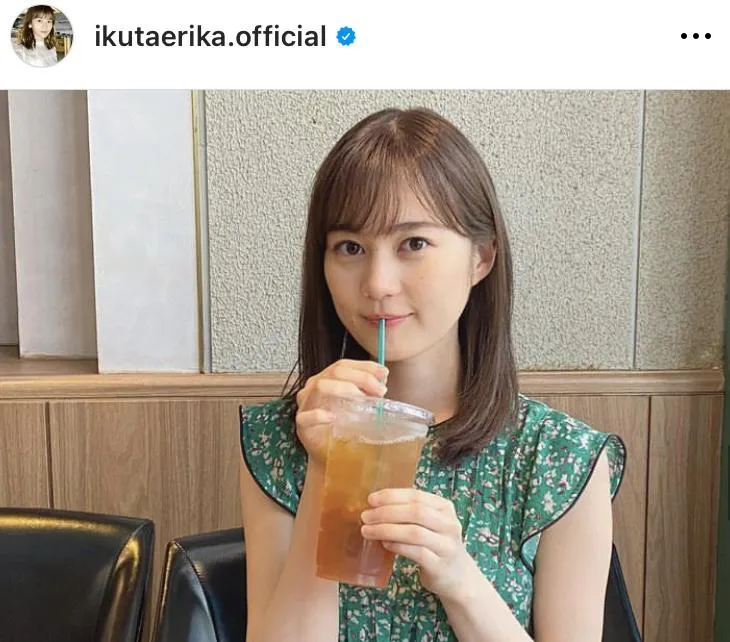  ※画像は生田絵梨花(ikutaerika.official)公式Instagramより