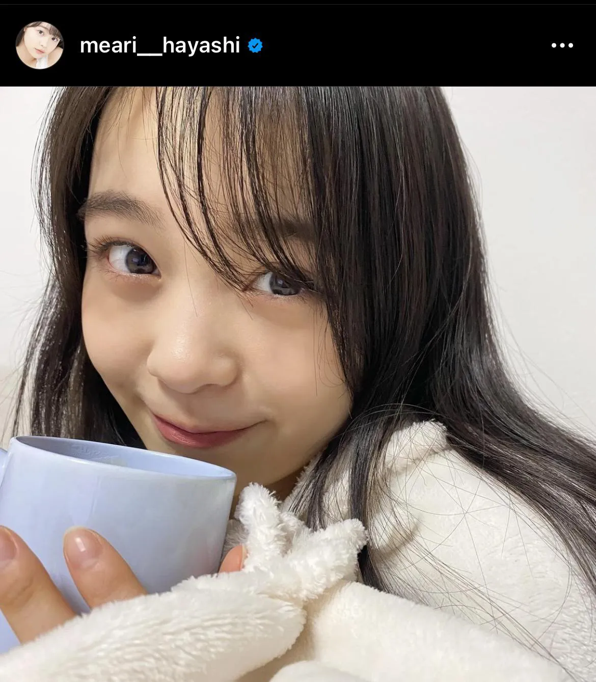 ※林芽亜里オフィシャルInstagram(meari__hayashi)より