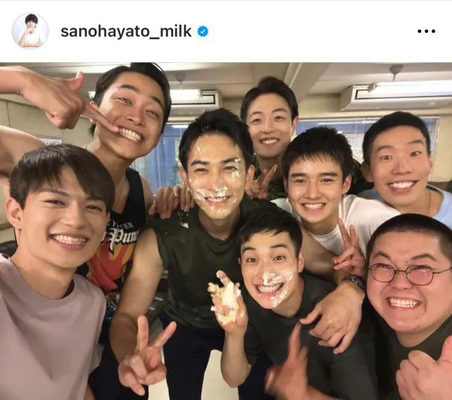 ※画像は佐野勇斗Instagram(sanohayato_milk)より