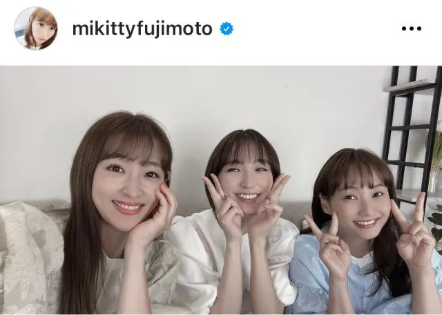 ※画像は藤本美貴Instagram (mikittyfujimoto)より