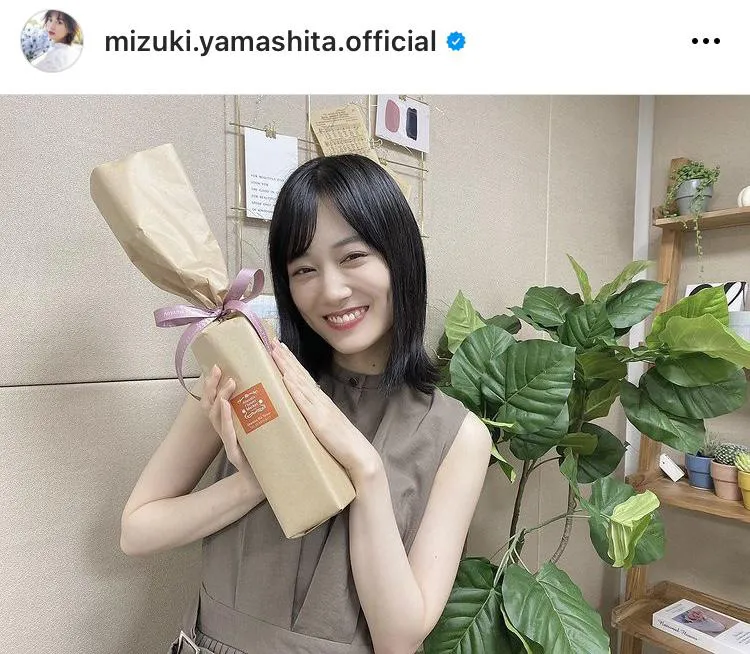 ※山下美月オフィシャルInstagram(mizuki.yamashita.official)より