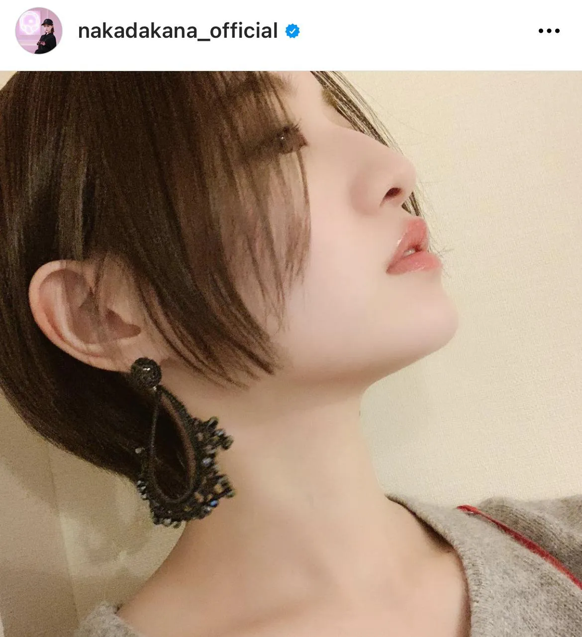 ※中田花奈オフィシャルInstagram(nakadakana_official)より