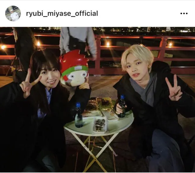 ※画像は宮世琉弥Instagram (ryubi_miyase_official)より