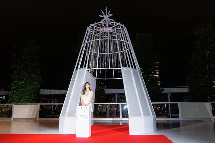 井桁弘恵「Rooftop Star Skating Rink」スタータワー点灯式より