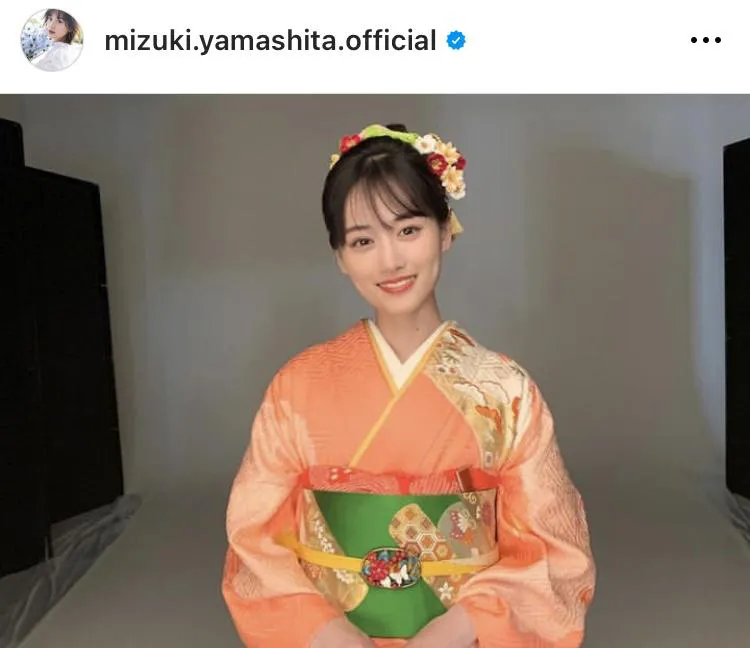  ※山下美月オフィシャルInstagram(mizuki.yamashita.official)より