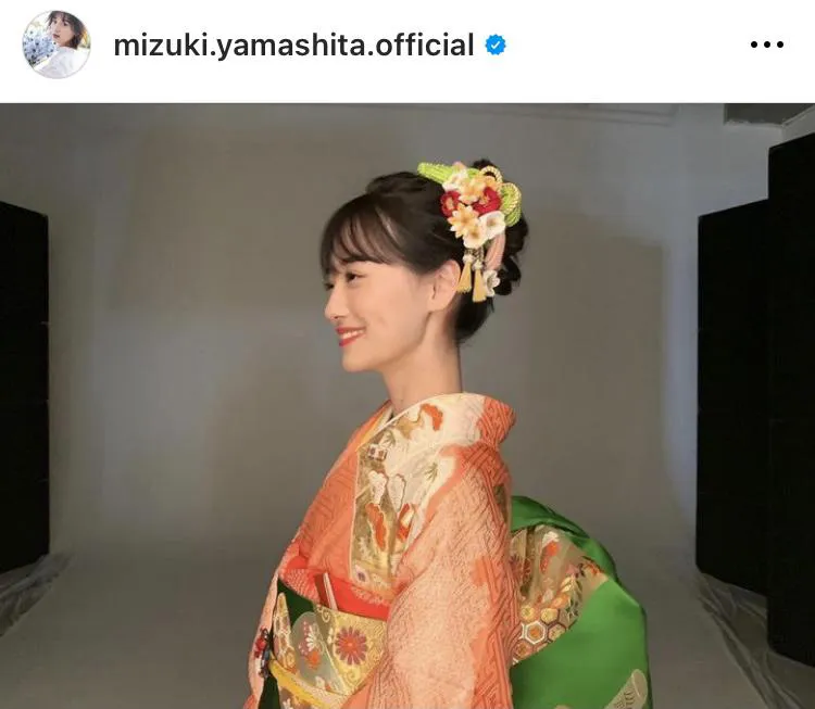  ※山下美月オフィシャルInstagram(mizuki.yamashita.official)より