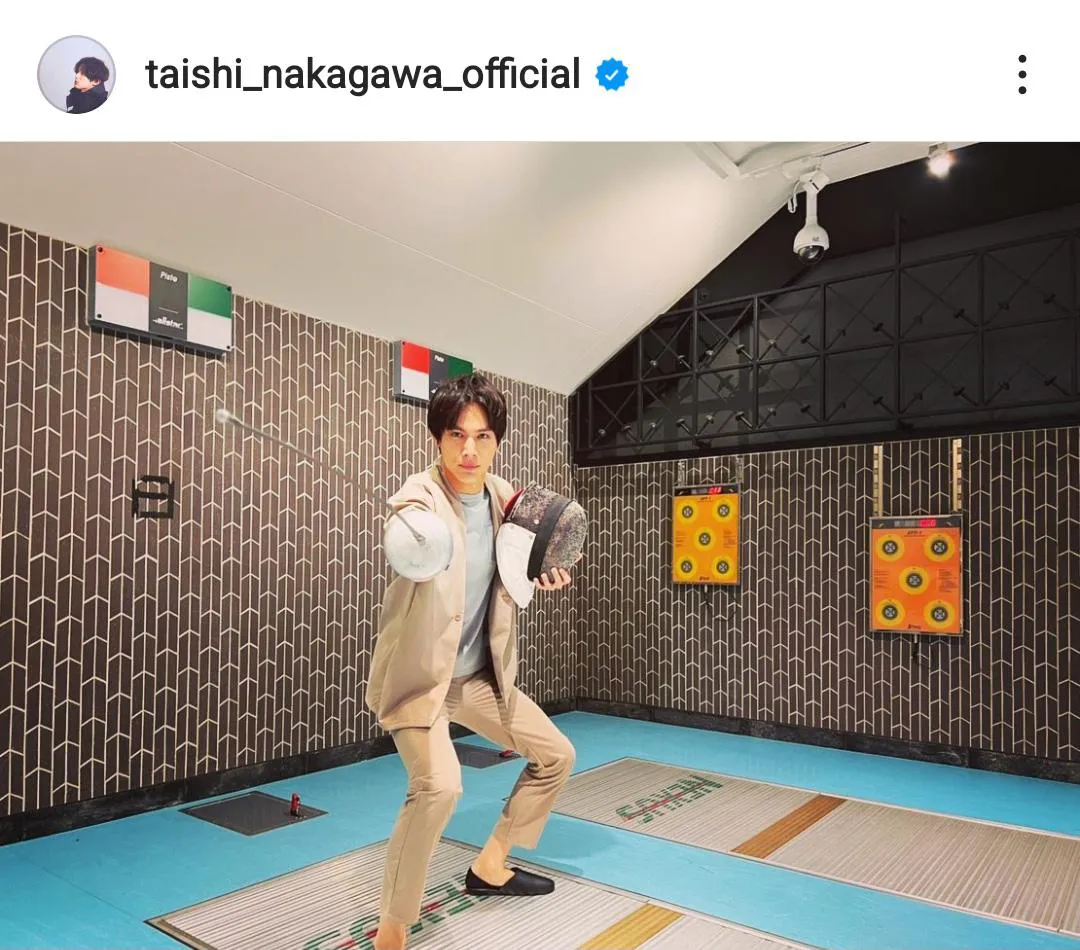  ※画像は中川大志公式Instagram(taishi_nakagawa_official)より