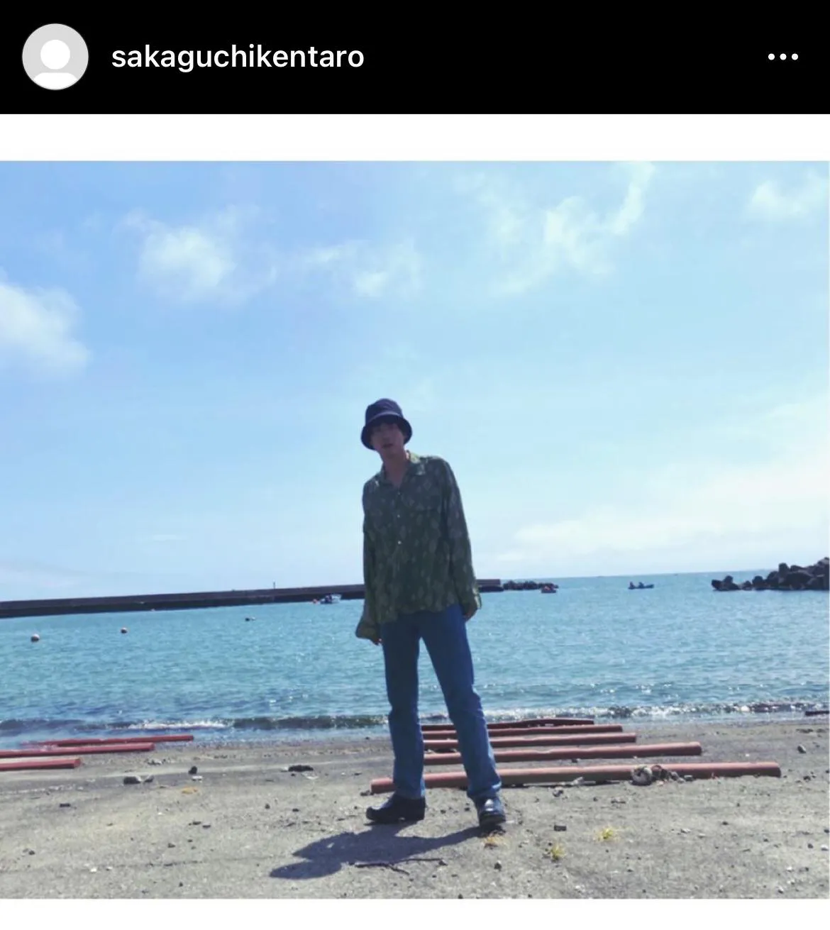 ※坂口健太郎オフィシャルInstagram(sakaguchikentaro)より