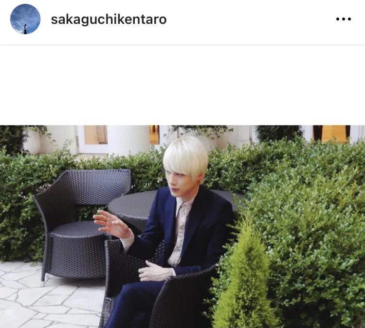  ※坂口健太郎オフィシャルInstagram(sakaguchikentaro)より