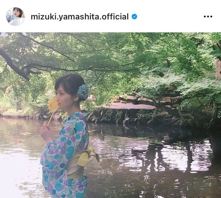 ※山下美月オフィシャルInstagram(mizuki.yamashita.official)より