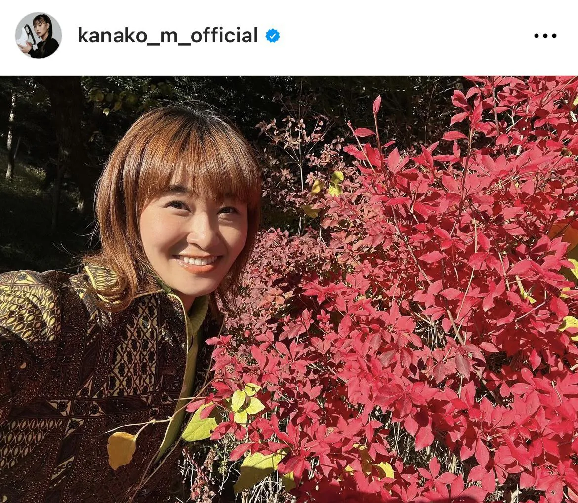 ※村上佳菜子オフィシャルInstagram(kanako_m_official)より