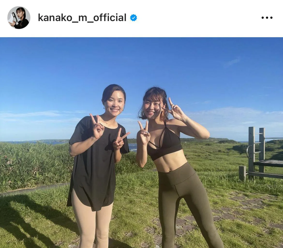 ※村上佳菜子オフィシャルInstagram(kanako_m_official)より