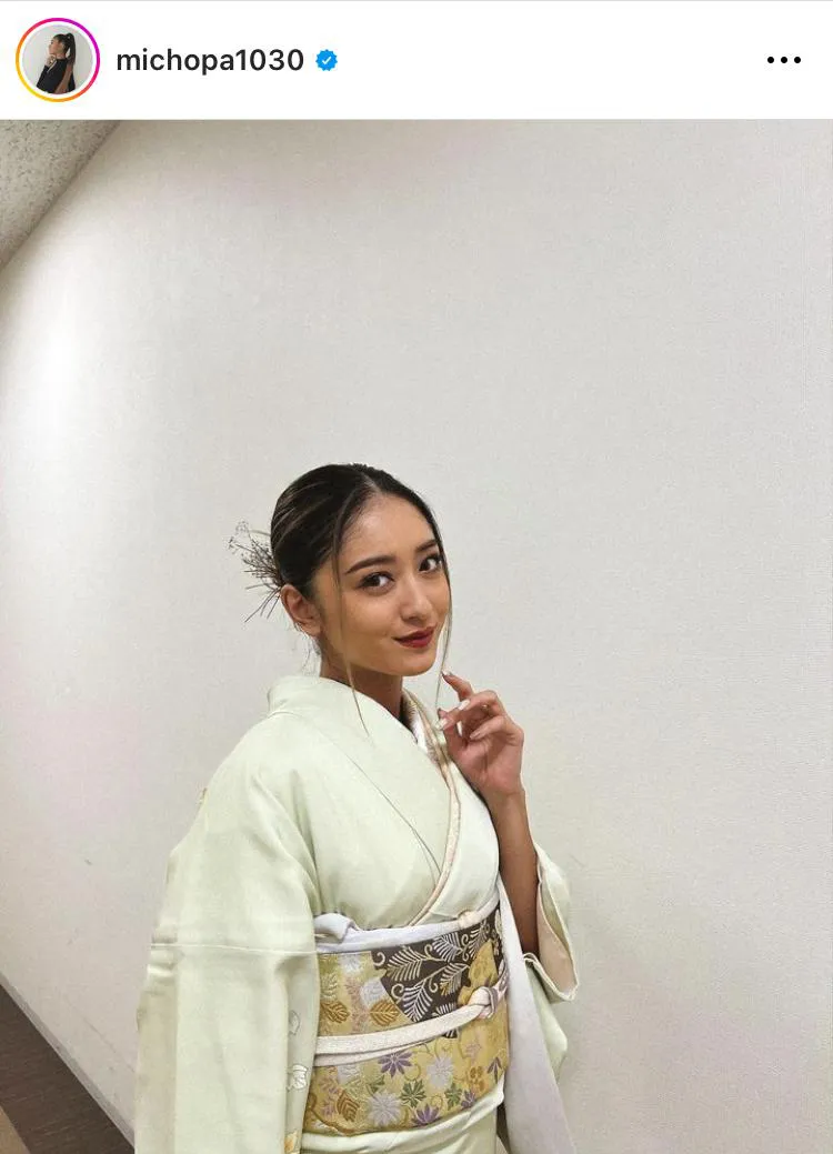 ※池田美優オフィシャルInstagram(michopa1030)より