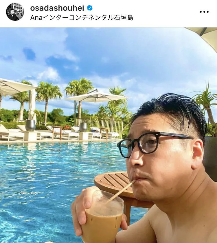  ※チョコレートプラネット長田庄平公式instagram(osadashouhei)より