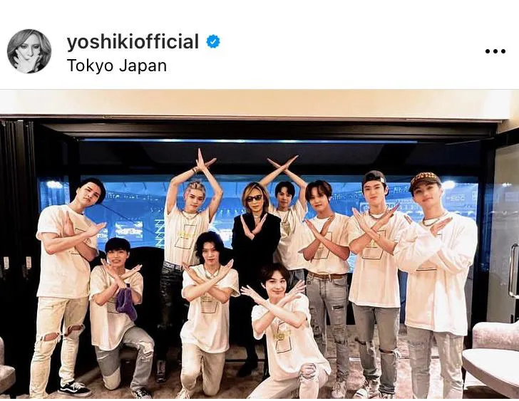 ※YOSHIKIオフィシャルInstagram(yoshikiofficial)より