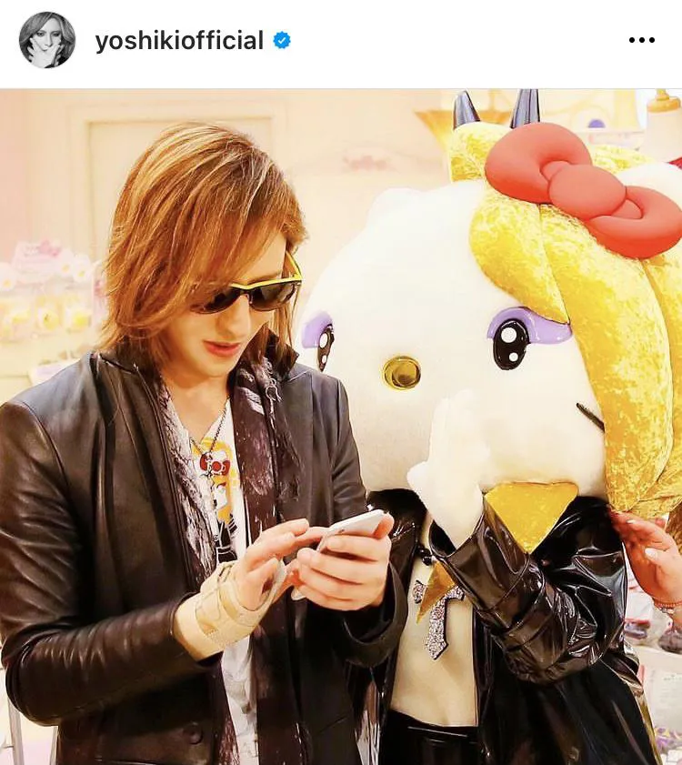 ※YOSHIKIオフィシャルInstagram(yoshikiofficial)より