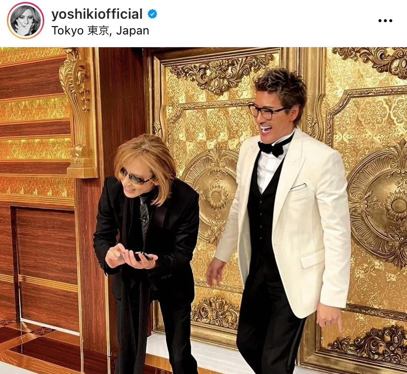 ※YOSHIKIオフィシャルInstagram(yoshikiofficial)より