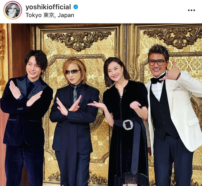 ※YOSHIKIオフィシャルInstagram(yoshikiofficial)より