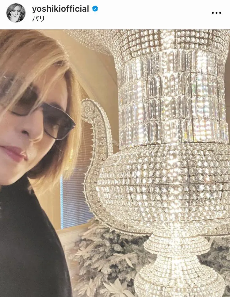  ※YOSHIKIオフィシャルInstagram(yoshikiofficial)より