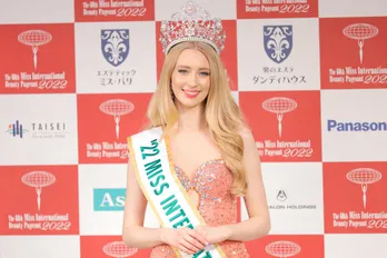 「2022ミス・インターナショナル」ドイツ代表・セルバーグさん、諦めた過去を乗り越えグランプリの座を掴む