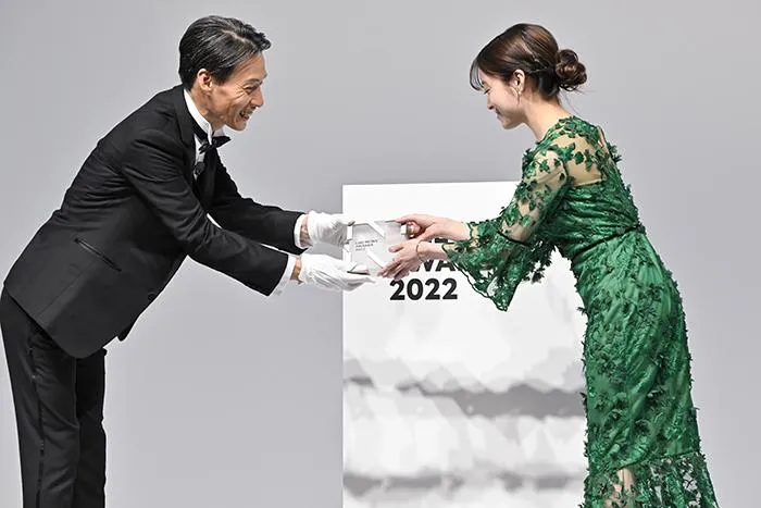 橋本環奈「LINE NEWS AWARDS 2022」より